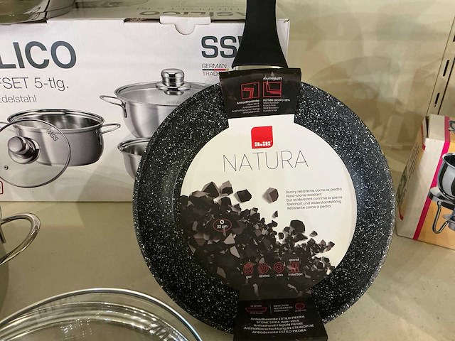 Ssw basilico 5-delig kookpottenset en bakpan en saucewarmers - afbeelding 2 van  2