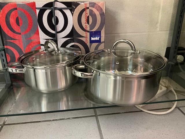 Ssw berliner 7-delig kookpottenset + saucewarmer - afbeelding 2 van  3