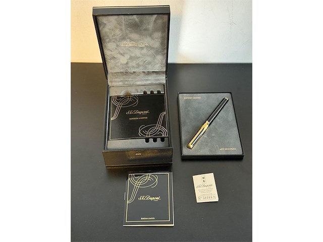 S.t. dupont classique "art nouveau" limited edition - afbeelding 4 van  8