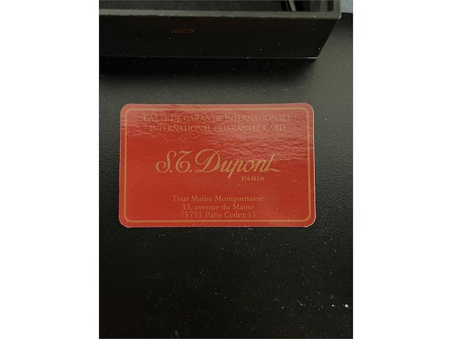 S.t. dupont classique "art nouveau" limited edition - afbeelding 8 van  8