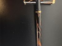 S.t. dupont "classique" rollerball pen – chinese lak / laque de chine & verguld - afbeelding 2 van  6