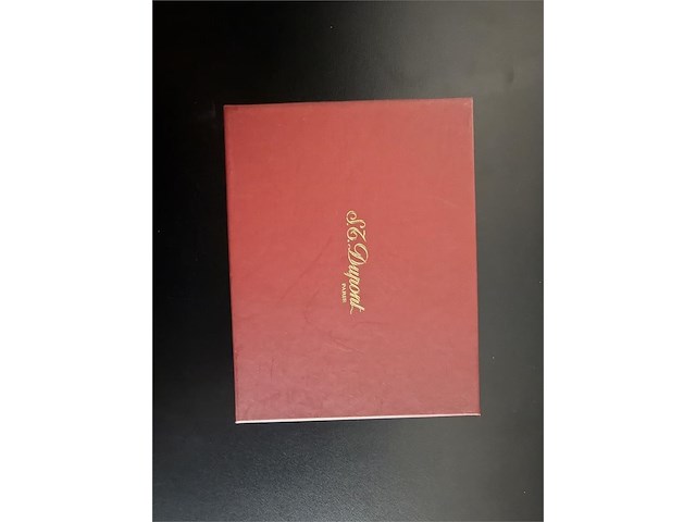 S.t. dupont luxe lederen etui / cover voor palm v / vx met stylus pen - afbeelding 1 van  5