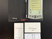 S.t. dupont luxe lederen etui / cover voor palm v / vx met stylus pen - afbeelding 4 van  5