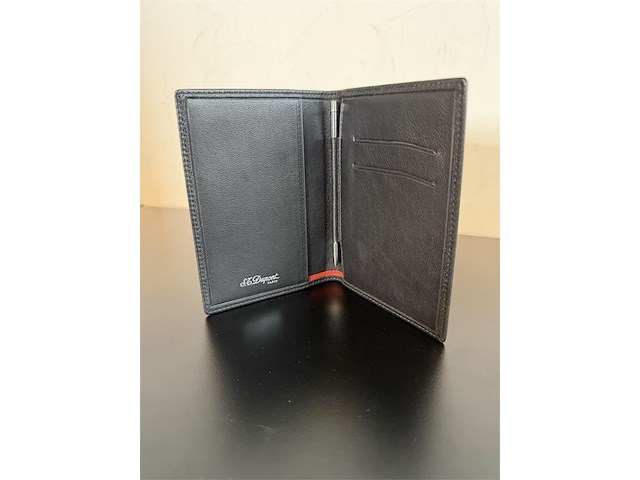 S.t. dupont luxe lederen etui / cover voor palm v / vx met stylus pen - afbeelding 5 van  5