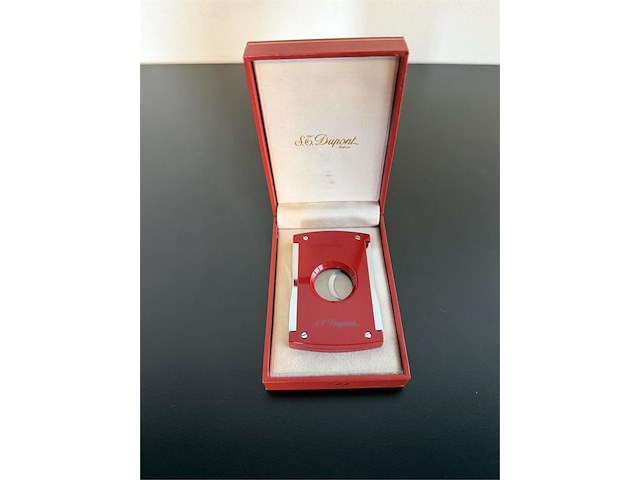 S.t. dupont paris – double blade sigarenknipmes (cigar cutter) - afbeelding 1 van  4