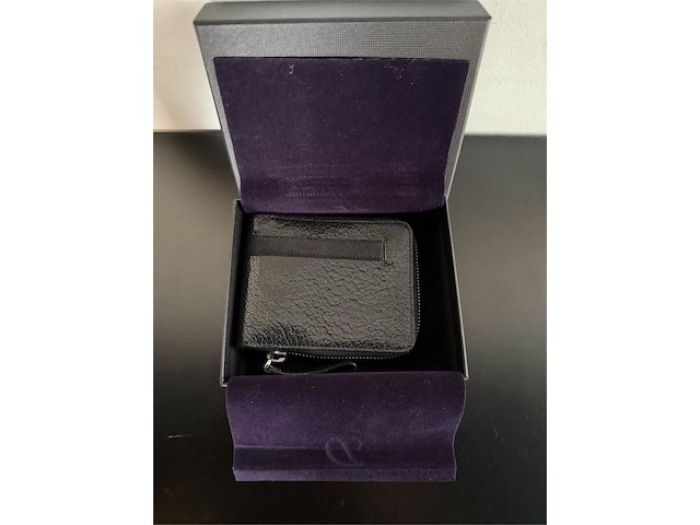 S.t. dupont paris zwart buffellederen portemonnee rondom met rits (zip-around wallet) - afbeelding 4 van  8