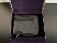 S.t. dupont paris zwart buffellederen portemonnee rondom met rits (zip-around wallet) - afbeelding 4 van  8