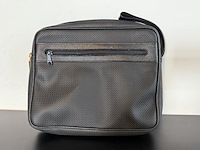 S.t. dupont paris zwarte leren toilettas / toileticase met vergulde details - afbeelding 3 van  6