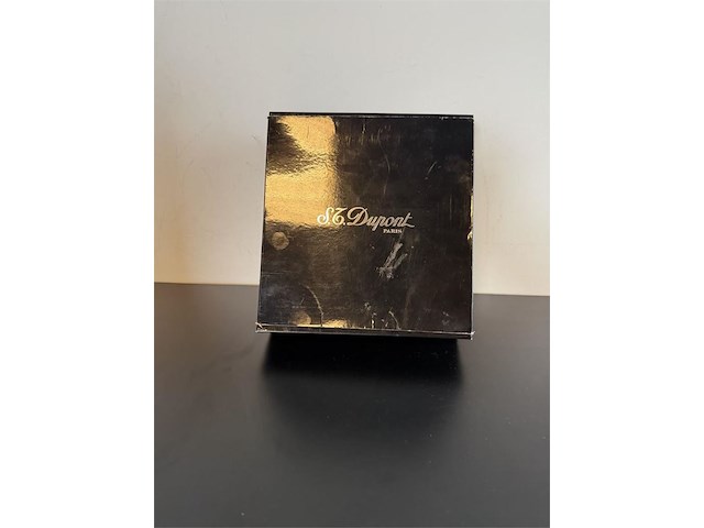 S.t. dupont "picasso" limited edition tafelklok / reisklok - afbeelding 1 van  11