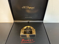 S.t. dupont "picasso" limited edition tafelklok / reisklok - afbeelding 5 van  11