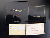 S.t. dupont "picasso" limited edition tafelklok / reisklok - afbeelding 10 van  11