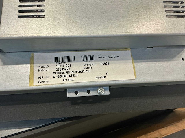 S&t embedded fatman monitor (21x) - afbeelding 5 van  7