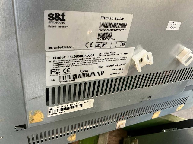S&t embedded fatman monitor (21x) - afbeelding 2 van  10