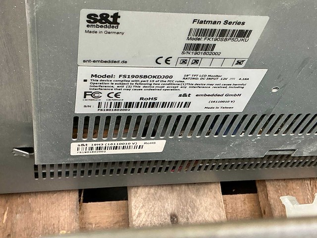 S&t embedded fatman monitor (21x) - afbeelding 2 van  10