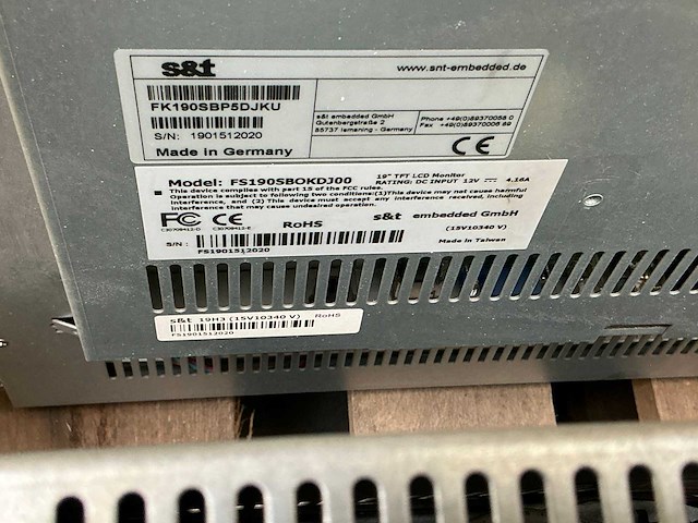 S&t embedded fatman monitor (21x) - afbeelding 9 van  10