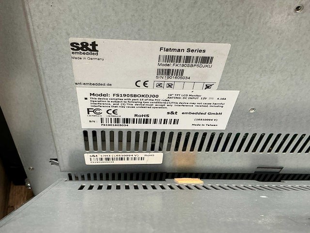 S&t embedded fatman monitor (21x) - afbeelding 7 van  8