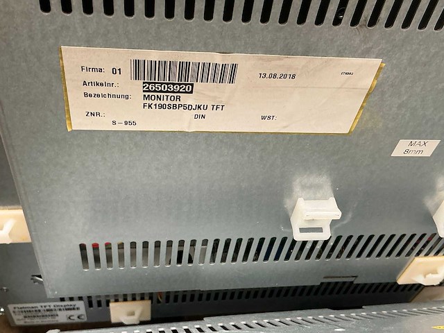 S&t embedded fatman monitor (21x) - afbeelding 8 van  8