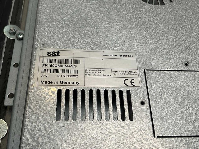 S&t fk150cmilmasg monitor - afbeelding 1 van  3