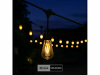 St64 amber filament lamp - 6w - e27 - dimbaar - ip20 (x40) - afbeelding 3 van  5