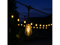 St64 amber filament lamp – 6w – e27 – dimbaar – ip20 (x80) - afbeelding 4 van  4