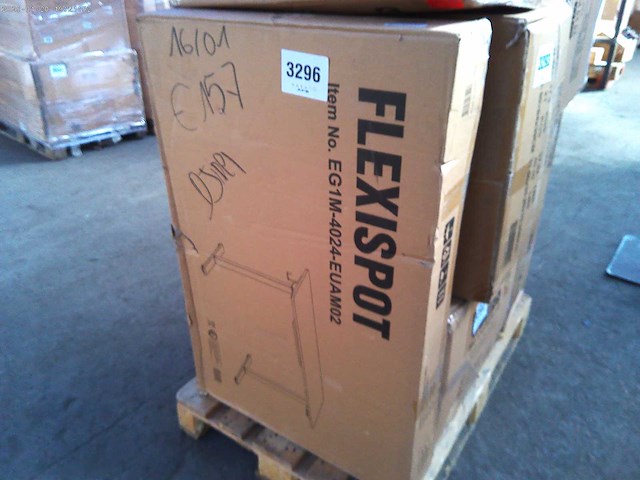 Sta-bureau 100x60x(73-123) cm, in hoogte verstelbaar elektrisch bureau - afbeelding 5 van  5