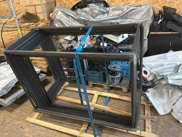 Sta-tafel set van 10 stuks, alleen de structuur - afbeelding 2 van  8