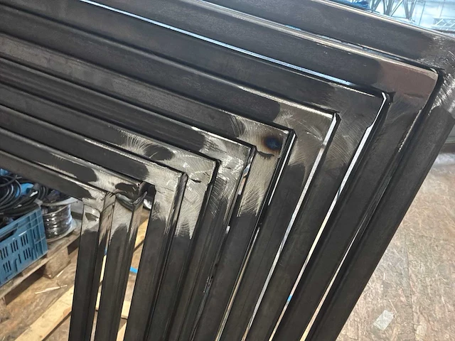 Sta-tafel set van 10 stuks, alleen de structuur - afbeelding 6 van  11