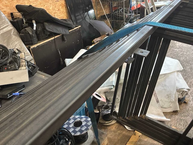 Sta-tafel set van 10 stuks, alleen de structuur - afbeelding 9 van  11