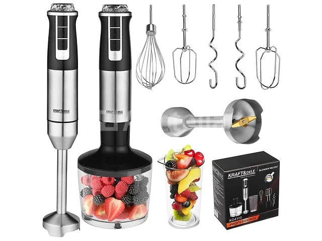 Staafmixer + accessoires - afbeelding 1 van  3