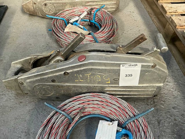 Staaldraadtakel / tirfor - afbeelding 2 van  4