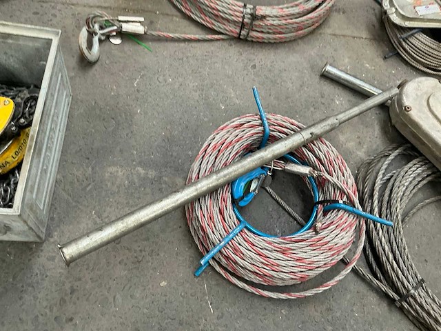 Staalkabel takel / tirfor - afbeelding 5 van  6