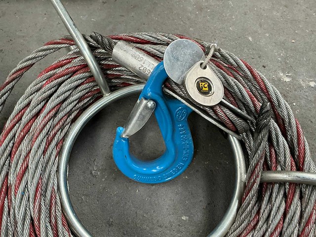 Staalkabel voor takel (2x) - afbeelding 4 van  4