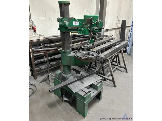 Staande boormachine arboga tr 125 s, serienummer 41357. voorzien van een vermogen van 1,2 kw en een netspanning van 380 v. - afbeelding 1 van  3