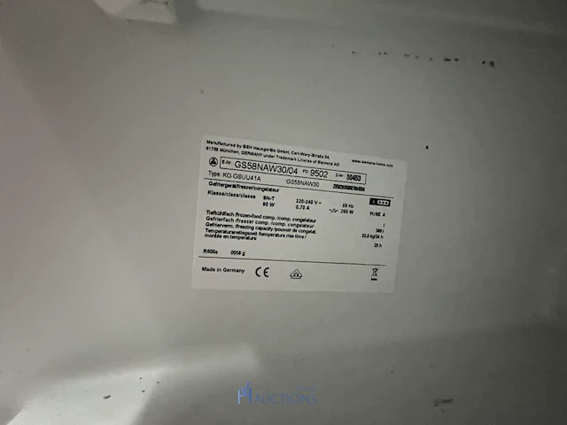 Staande diepvriezer siemens - afbeelding 3 van  3