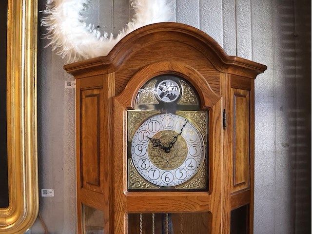 Staande klok tempus fugit - afbeelding 2 van  6