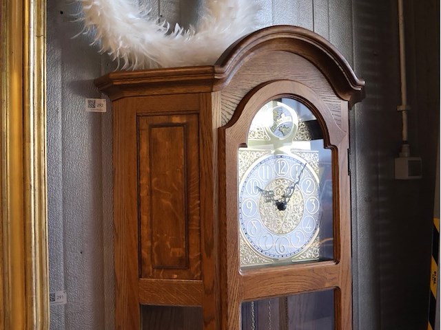 Staande klok tempus fugit - afbeelding 6 van  6