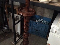 Staande lamp hout - afbeelding 1 van  3