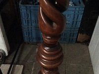 Staande lamp hout - afbeelding 3 van  3