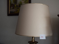 Staande lamp met gouden motief - afbeelding 2 van  2