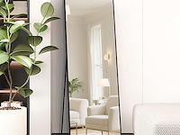 Staande spiegel met metalen frame - afbeelding 1 van  3