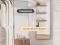 Staande spiegel met metalen frame - afbeelding 3 van  3