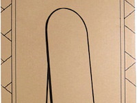 Staande spiegel met metalen rand - sensa home - afbeelding 2 van  6