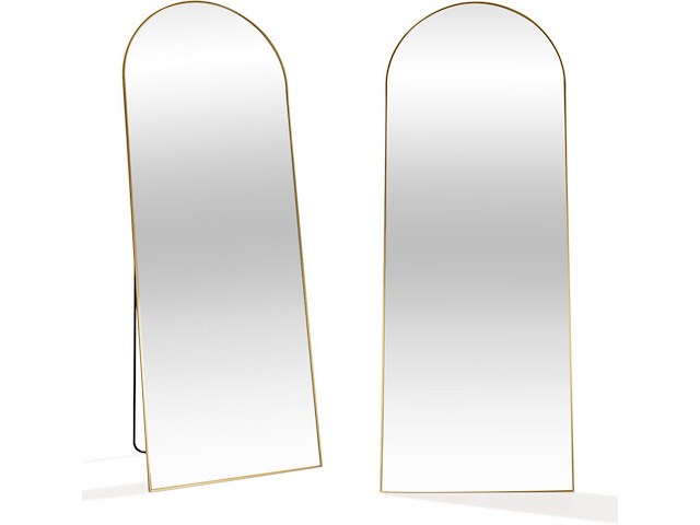 Staande spiegel met metalen rand - sensa home - afbeelding 6 van  6