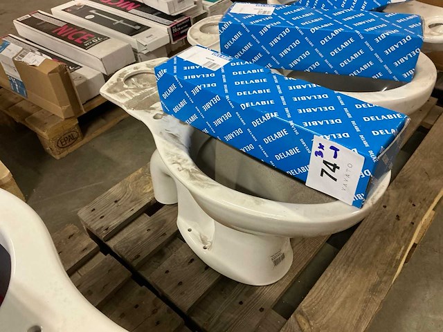 Staande toilet (3x) - afbeelding 2 van  5