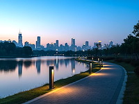 Staande tuinlamp 68cm gu10 fitting waterdicht(4x) - afbeelding 1 van  6