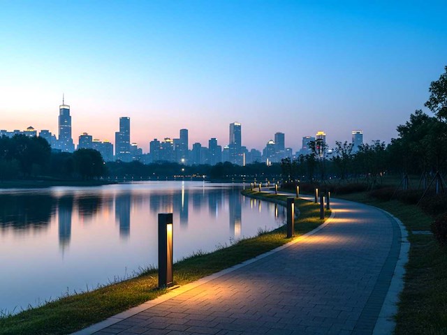 Staande tuinlamp 68cm gu10 fitting waterdicht(4x) - afbeelding 4 van  6