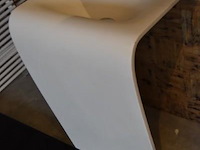 Staande wasbak en rechthoekige spiegel - afbeelding 4 van  4