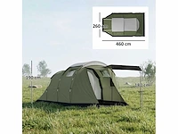 Stabiele kampeertent voor 3-4 personen 3000mm waterdicht - afbeelding 3 van  5