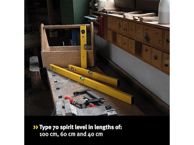 Stabila classic set 70, 3-delige waterpasset - afbeelding 3 van  5