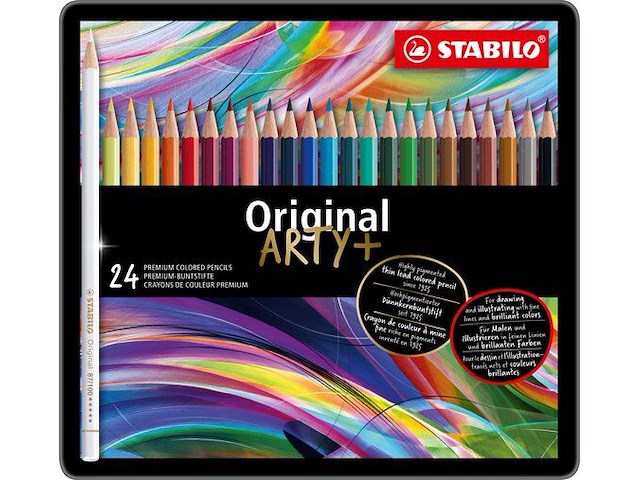 Stabilo original arty+ - 24 kleurpotloden - afbeelding 3 van  3